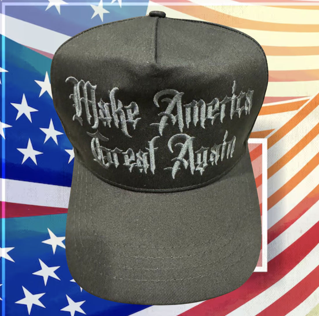 Dark Gothic MAGA Cap