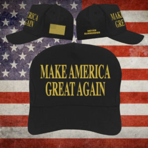 Donald Trump Gold Dark MAGA Hat