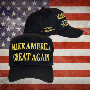 Donald Trump Gold Dark MAGA Hat