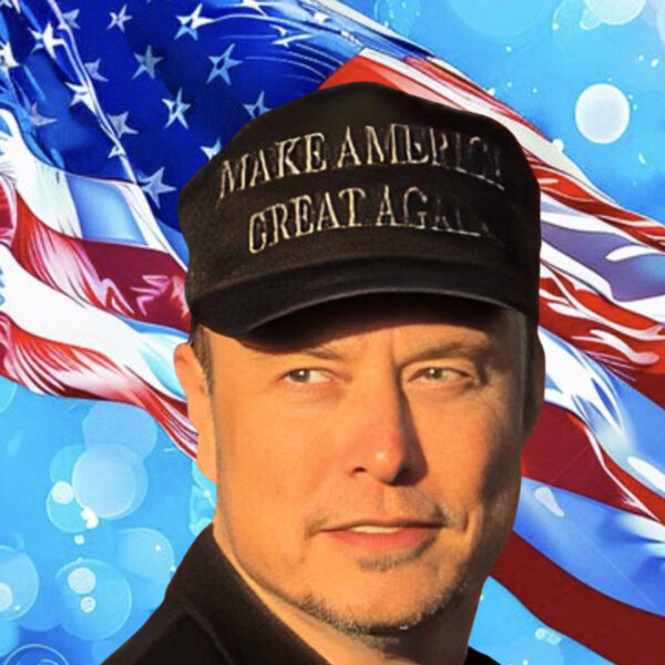 ELON MUSK IS DARK MAGA HAT