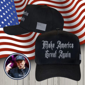 Elon Musk Dark Gothic MAGA Hat