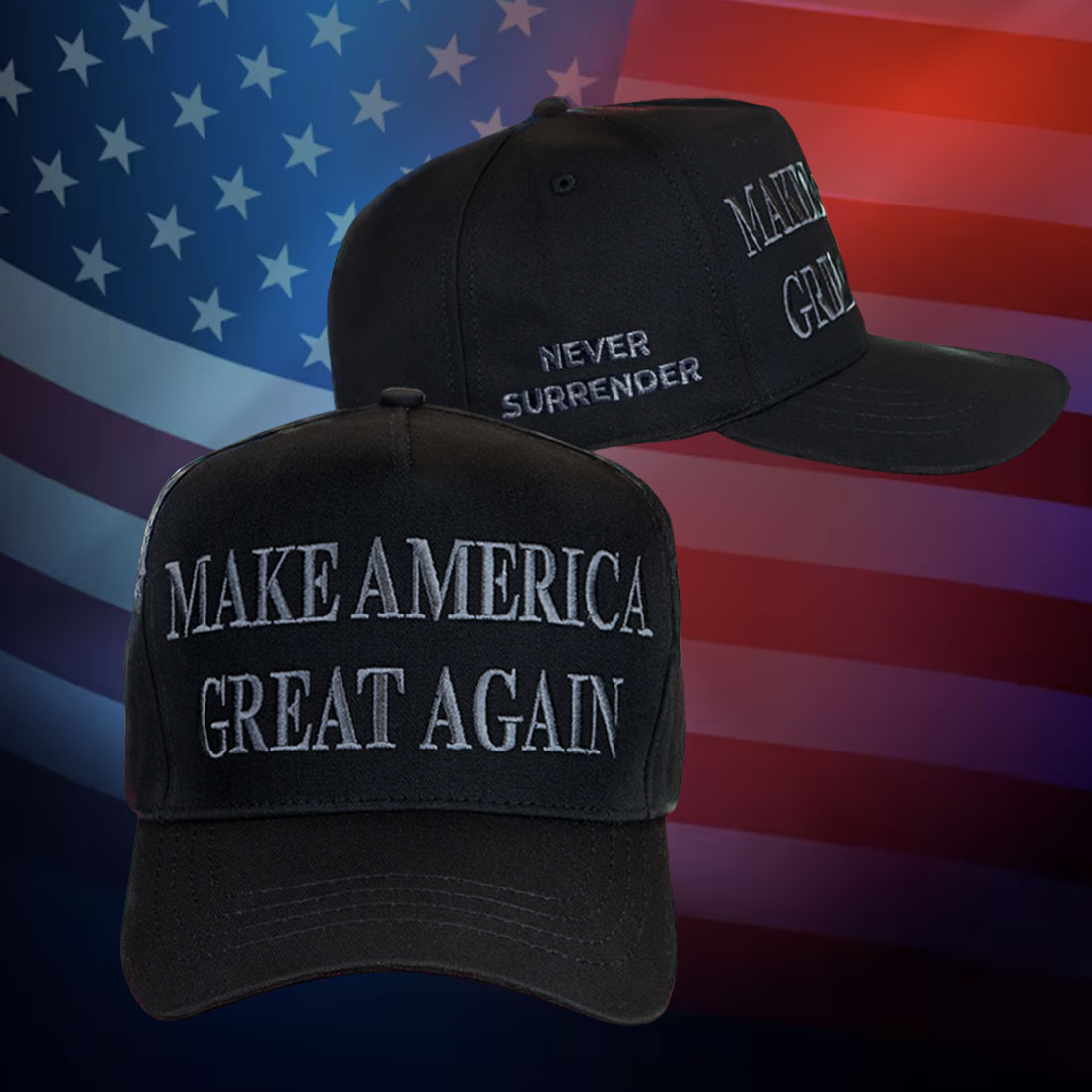 Elon Musk Dark MAGA Hat