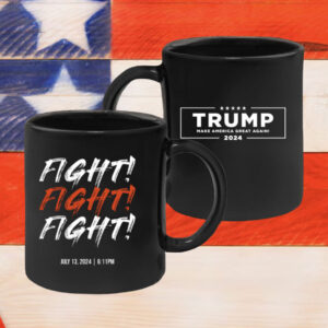 Fight! July 13 Black Coffee Mug