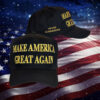 Gold Dark MAGA Hat