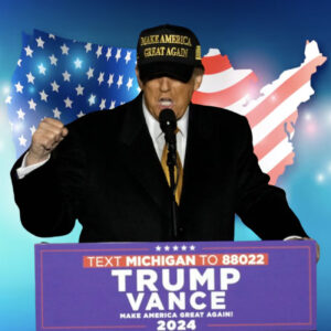 Gold Dark MAGA Merch Hat