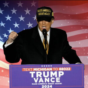 MAGA Gold Dark Hat