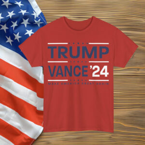 Trump 2024 Support Trump and Vance With Campaign Shirt