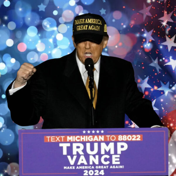 Trump Gold Dark MAGA Hat