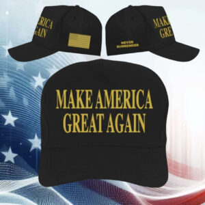 Trump MAGA Gold Dark Hat