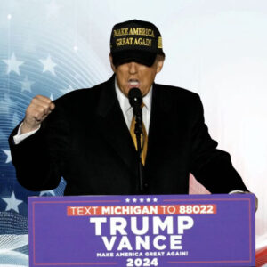 Trump MAGA Gold Dark Hat