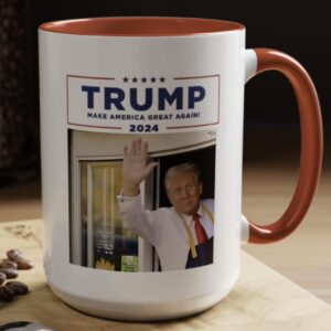 Trump McDonalds Mug, Donald Trump Coffee Mug