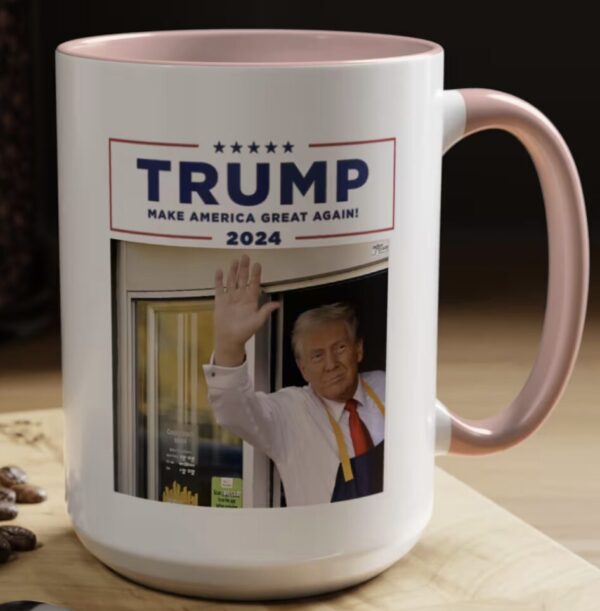 Trump McDonalds Mug, Donald Trump Coffee Mug
