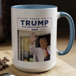 Trump McDonalds Mug, Donald Trump Coffee Mug