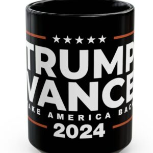 Trump Vance 2024 Take America Back Election Day Mug