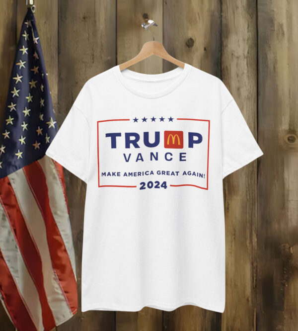 Trump Vance MAGADonald’s Shirt