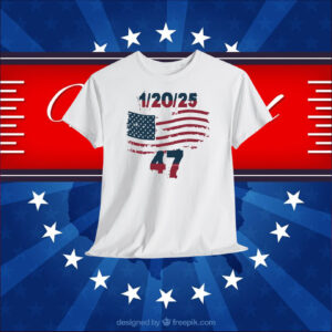 1/20/25 Trump 47 America Shirt
