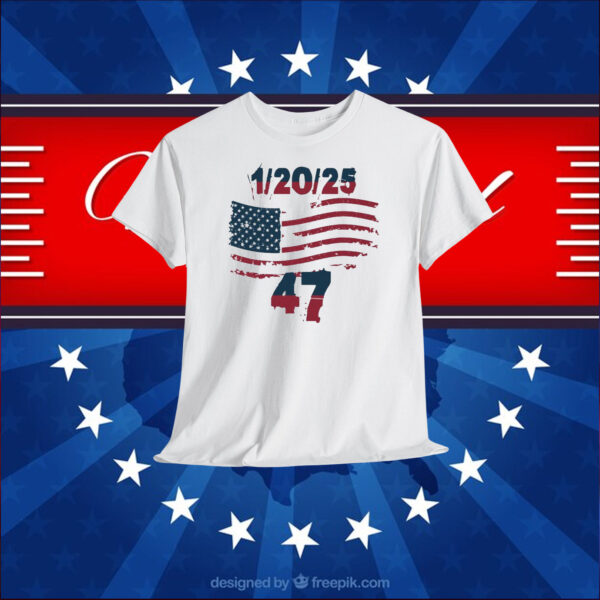 1/20/25 Trump 47 America Shirt