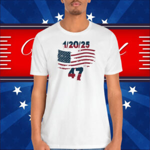1/20/25 Trump 47 America Shirt