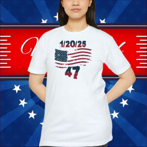 1/20/25 Trump 47 America Shirt