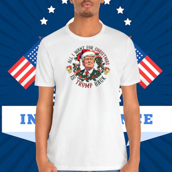 2024 All I Want For Christmas Is Trump Back Shirt