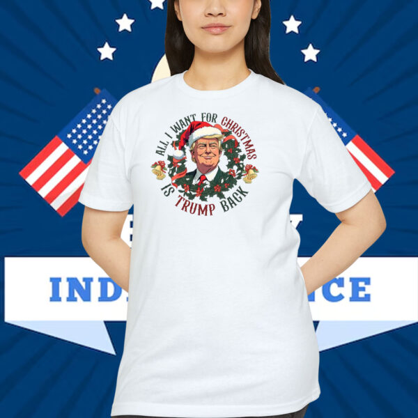 2024 All I Want For Christmas Is Trump Back Shirt