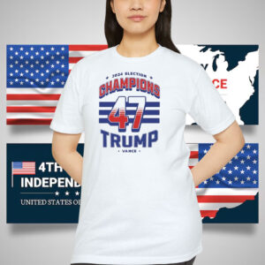 2024 Election Champion Trump Vance 47 Shirt