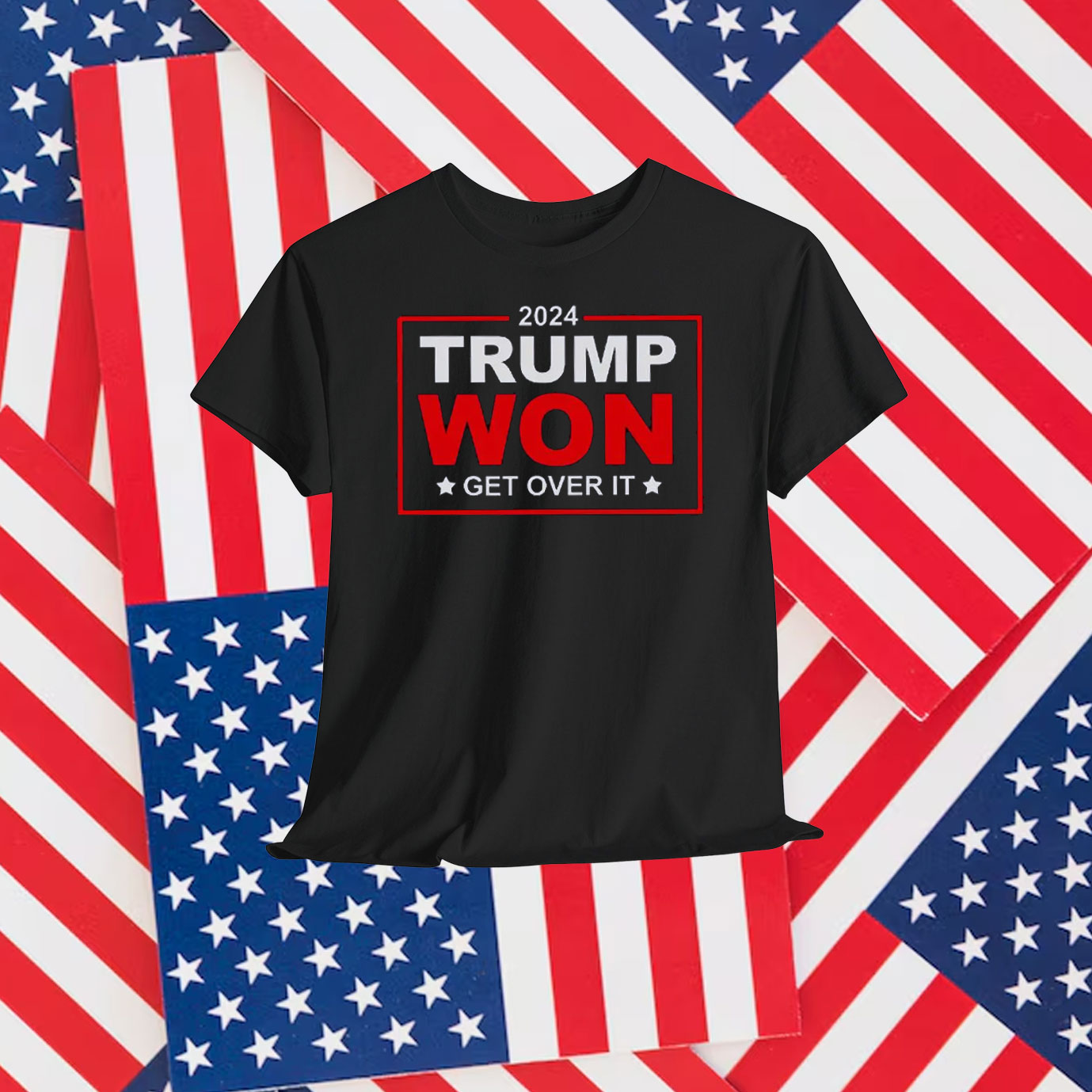 2024 Trump Won Get Over It Shirt