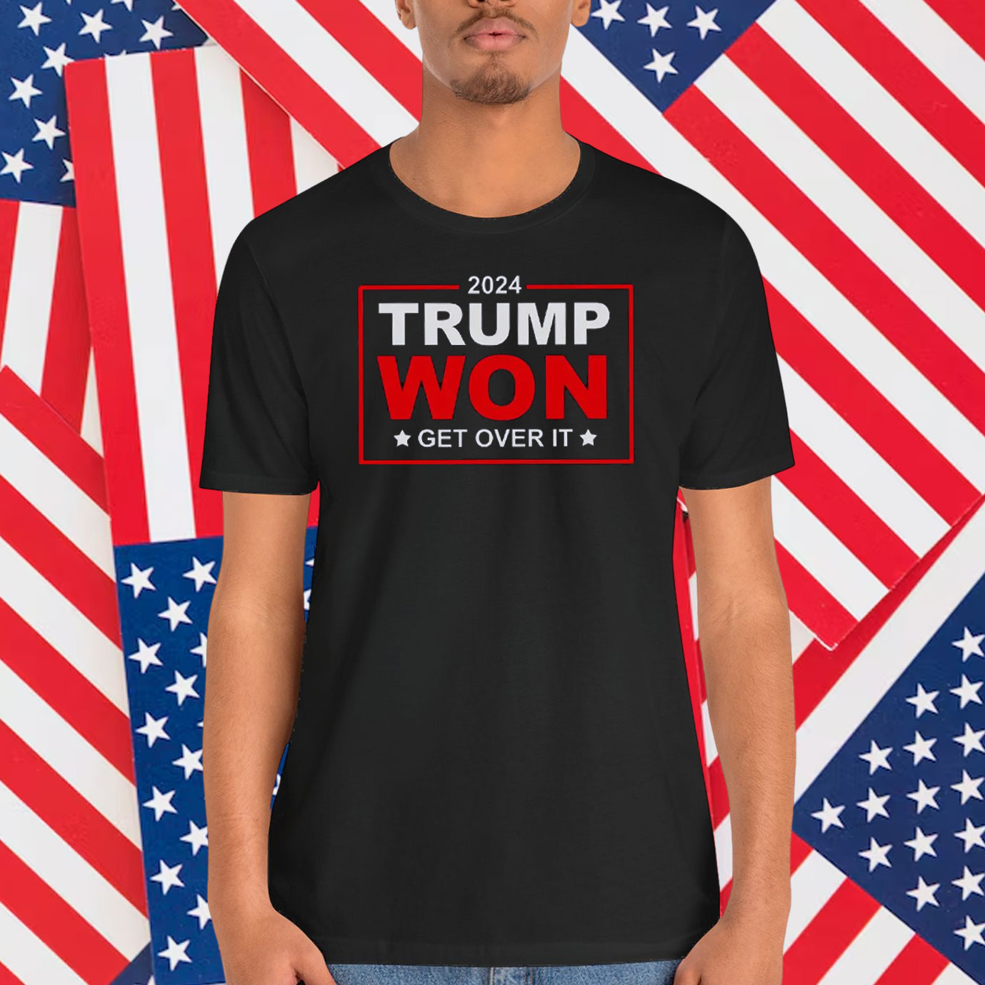 2024 Trump Won Get Over It Shirt