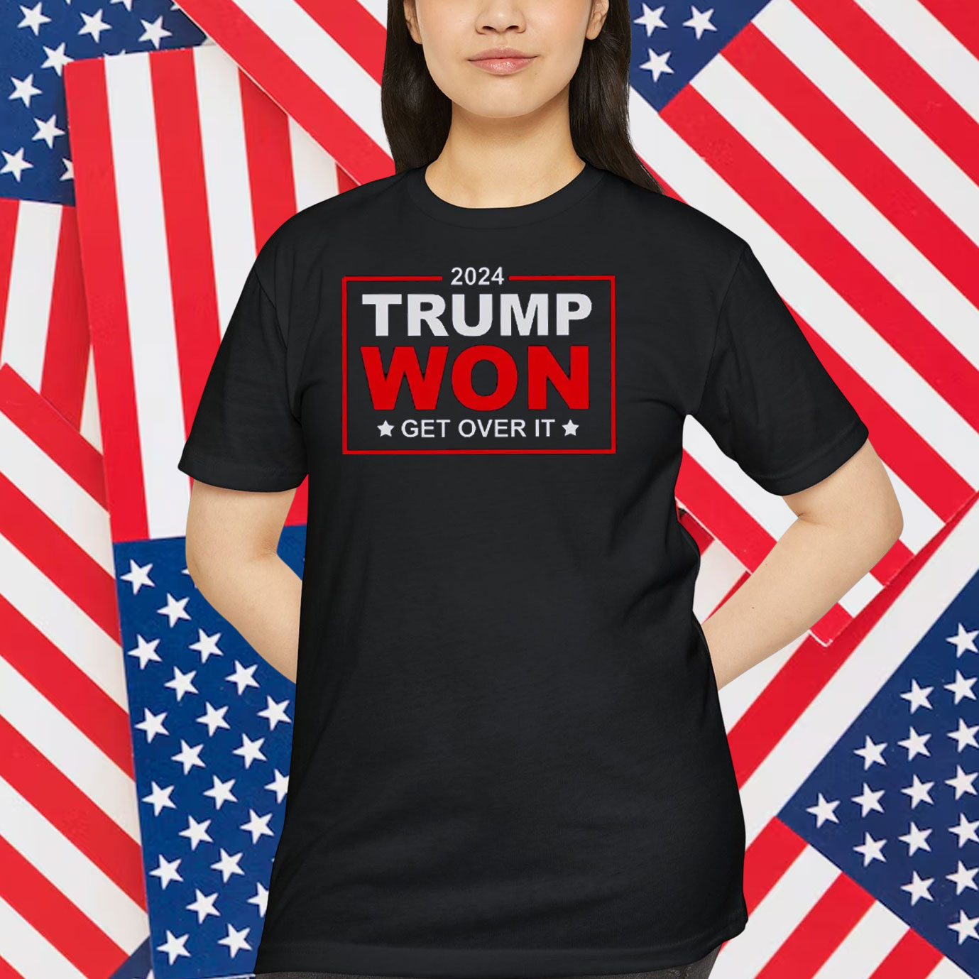 2024 Trump Won Get Over It Shirt
