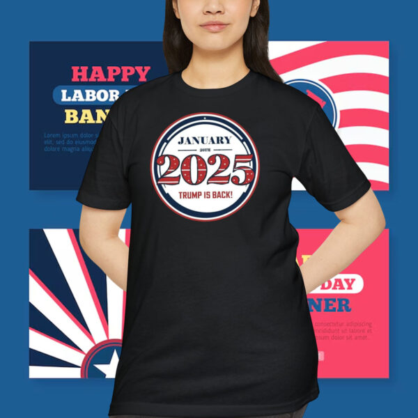 2025 January 20th Trump Is Back Shirt