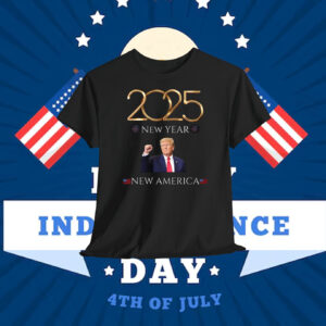 2025 New Year Trump New America Shirt