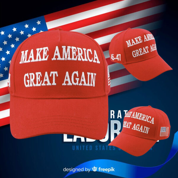 45-47 Make America Great Again Donald Trump Cap