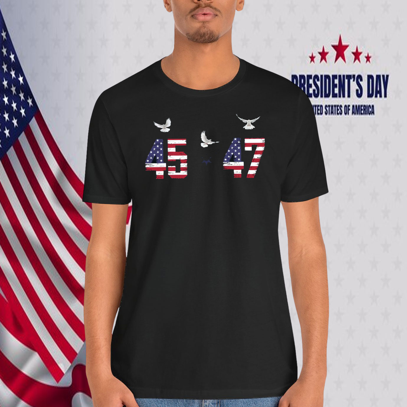 45-47 Trump 2024 Election Shirt