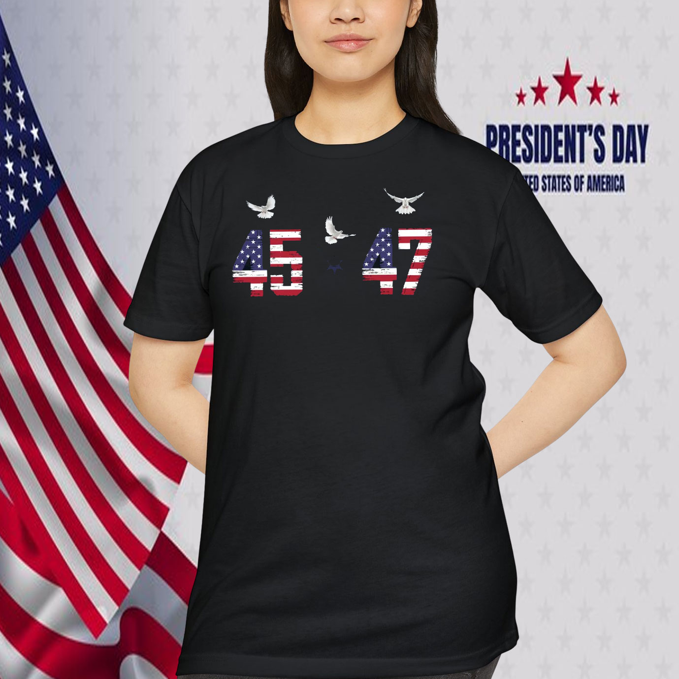 45-47 Trump 2024 Election Shirt