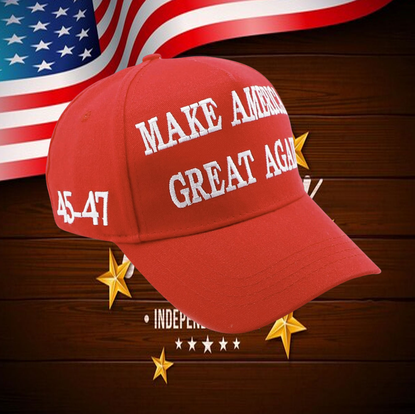 45 47 Trump Dad Hat