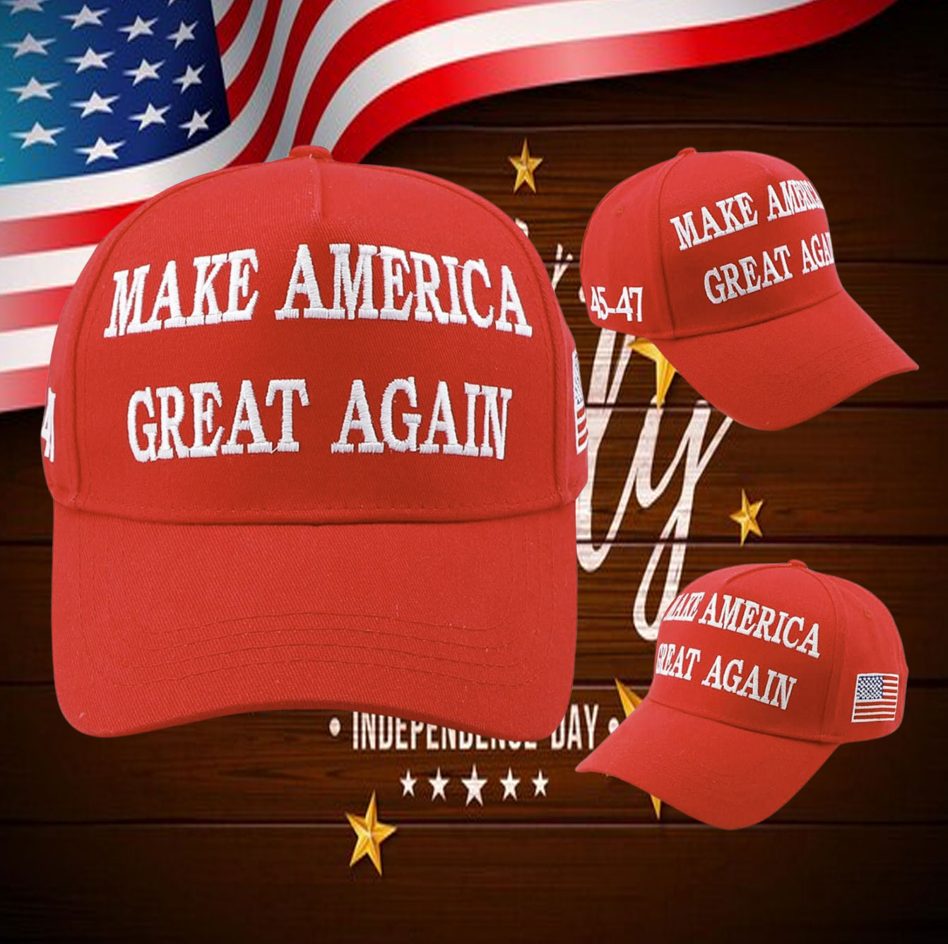 45 47 Trump Dad Hat