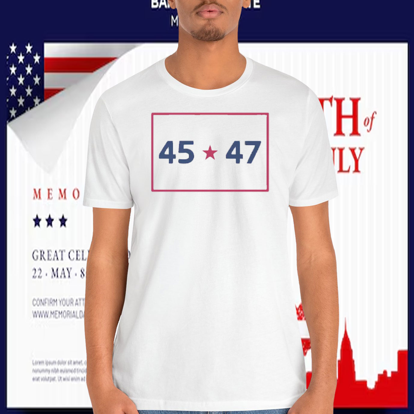 45 47 Trump MAGA Shirts