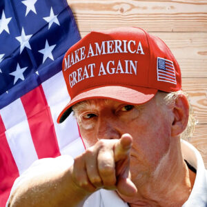 45 47 Trump Red Cap