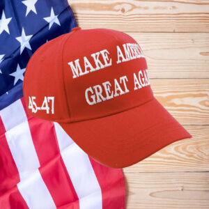 45 47 Trump Red Cap