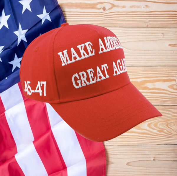 45 47 Trump Red Cap