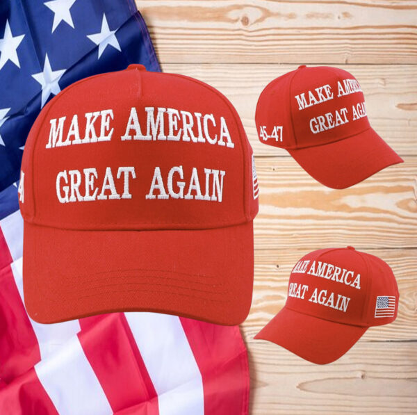 45 47 Trump Red Cap
