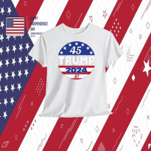 45 Trump 2024 47 America Shirt