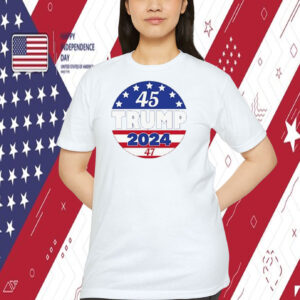 45 Trump 2024 47 America Shirt