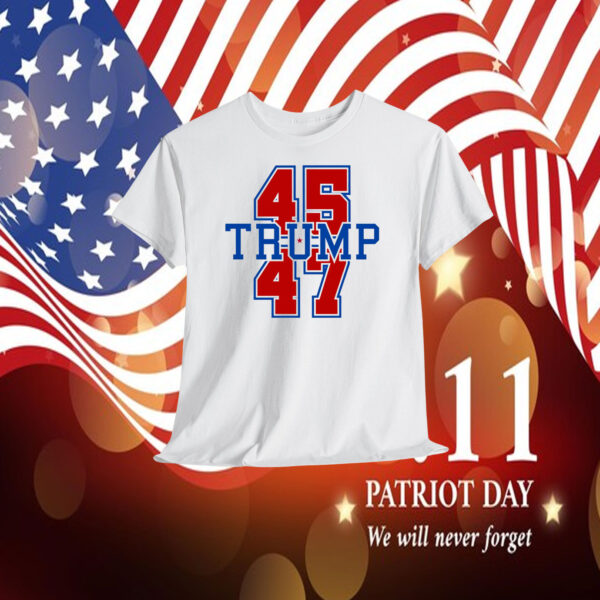 45 Trump 47 2024 Shirt