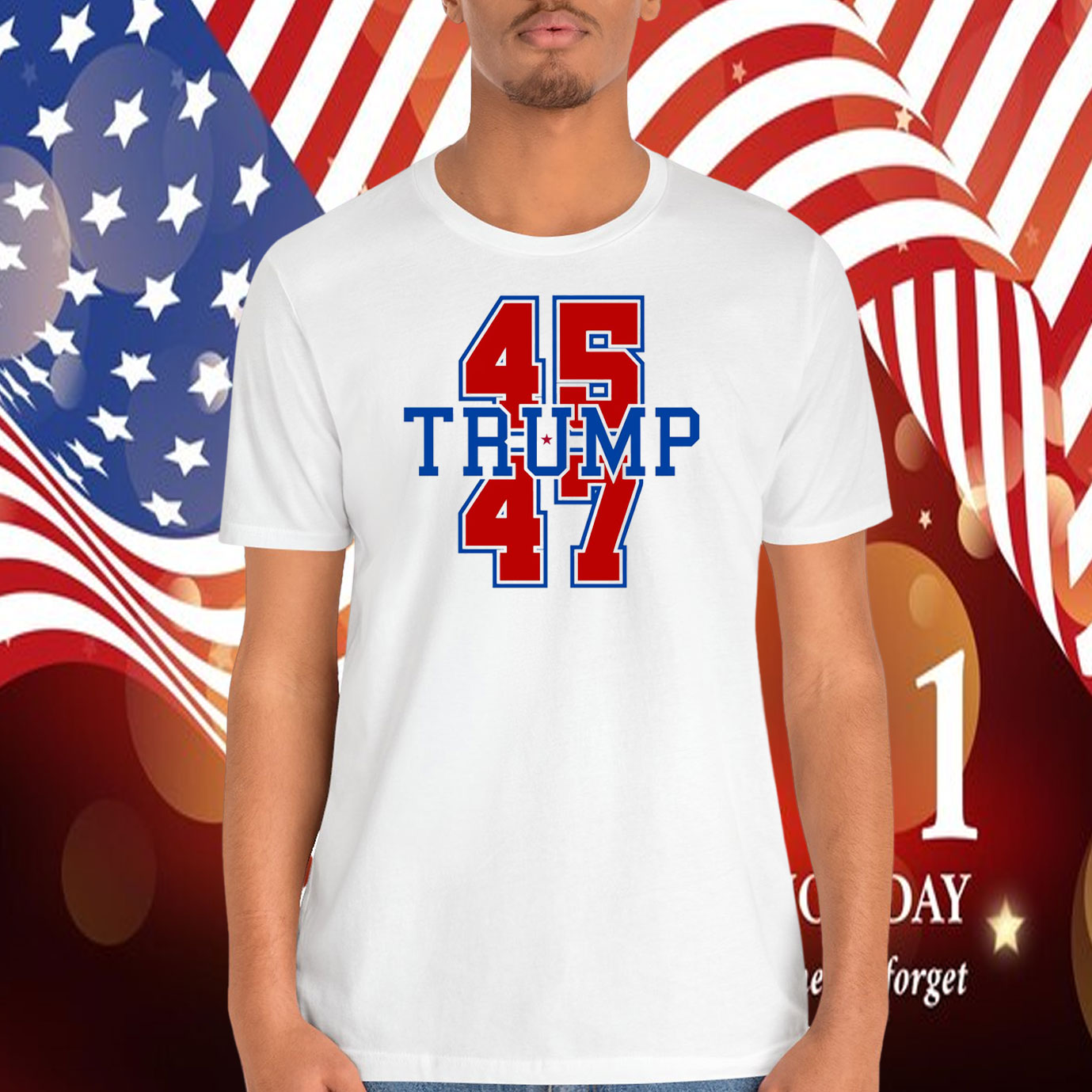 45 Trump 47 2024 Shirt