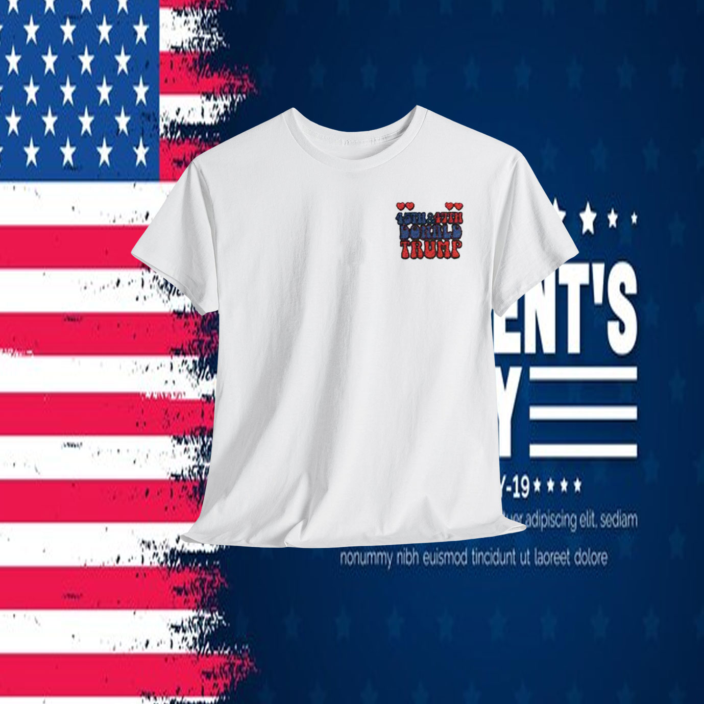 45Th & 47Th Donald Trump Shirt