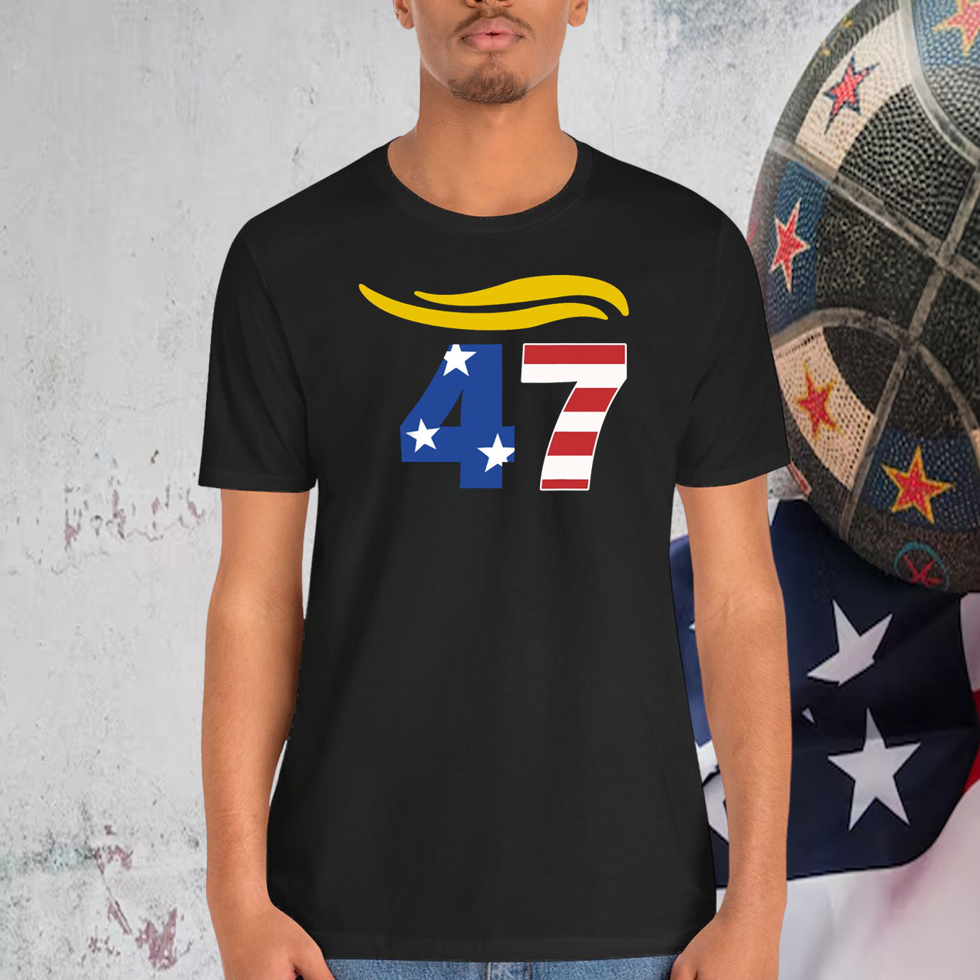 47 Trump Hair Shirt