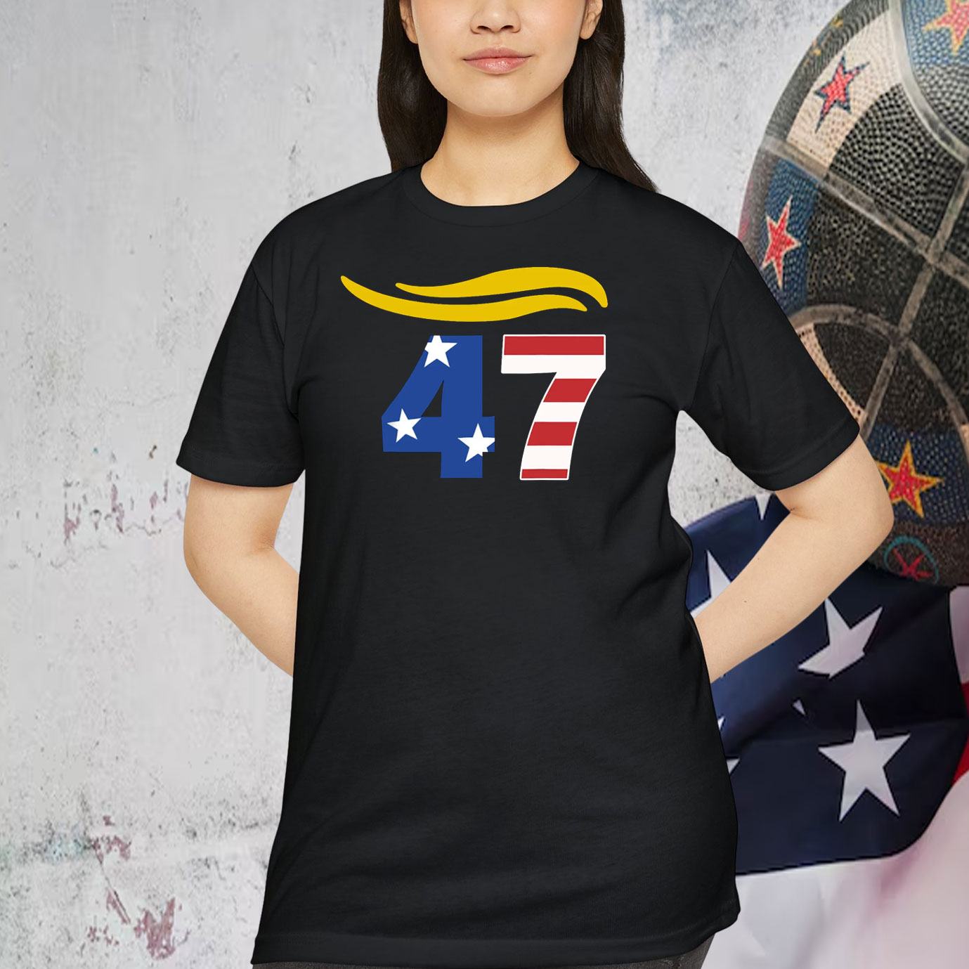 47 Trump Hair Shirt