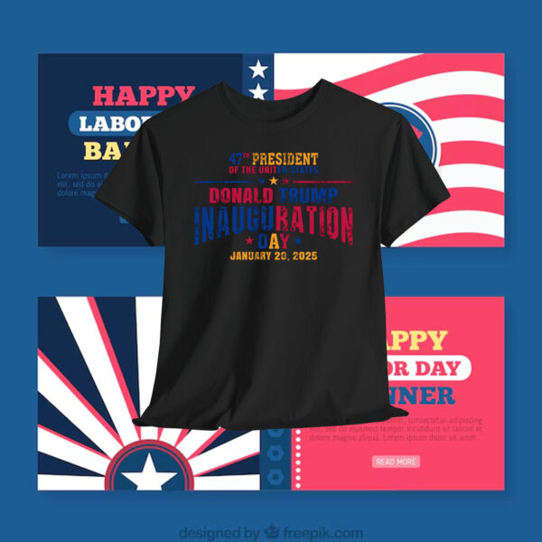 47Th President Of The United States Donald Trump Inauguration Day January 20,2025 Shirt