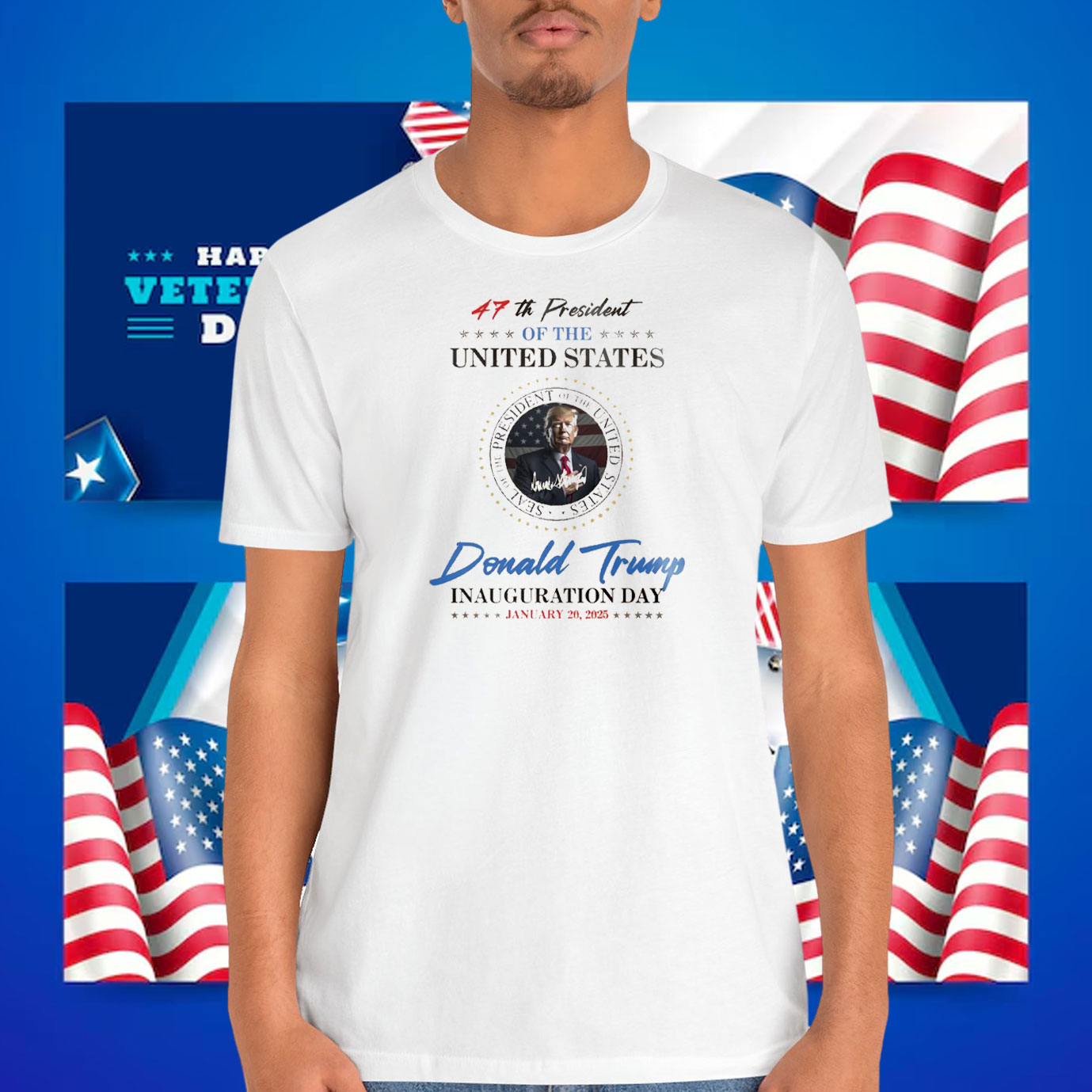 47Th President Of United States Donald Trump Inauguration Day January 20,2025 Shirt